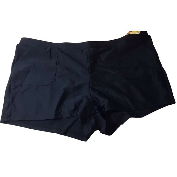 Two Piece Swimsuit Bow Waist Boy Short Style With Pockets Multicolor Size 22 - Picture 2 of 9